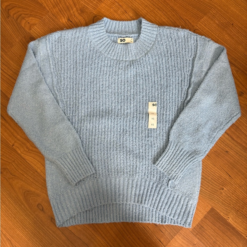 SO Blue Sweater